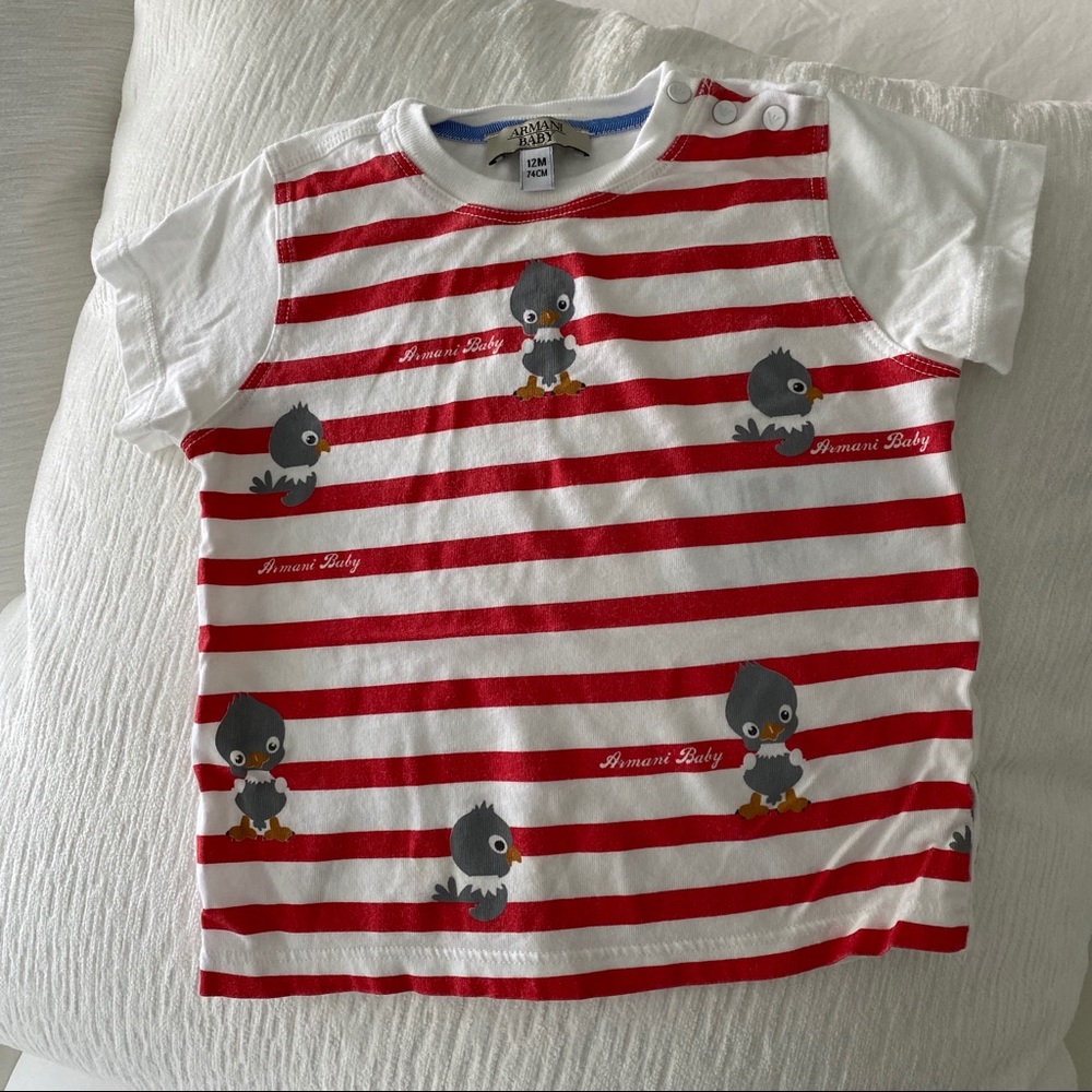 Armani Baby short sleeve shirt
